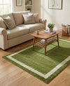 Studio Haven Collection Area Rug -  Alcove (Green) Rectangle Green  lifestyle 21