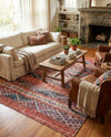 Heritage Elegance Collection Area Rug -  Monticello Rectangle Multi  lifestyle 4