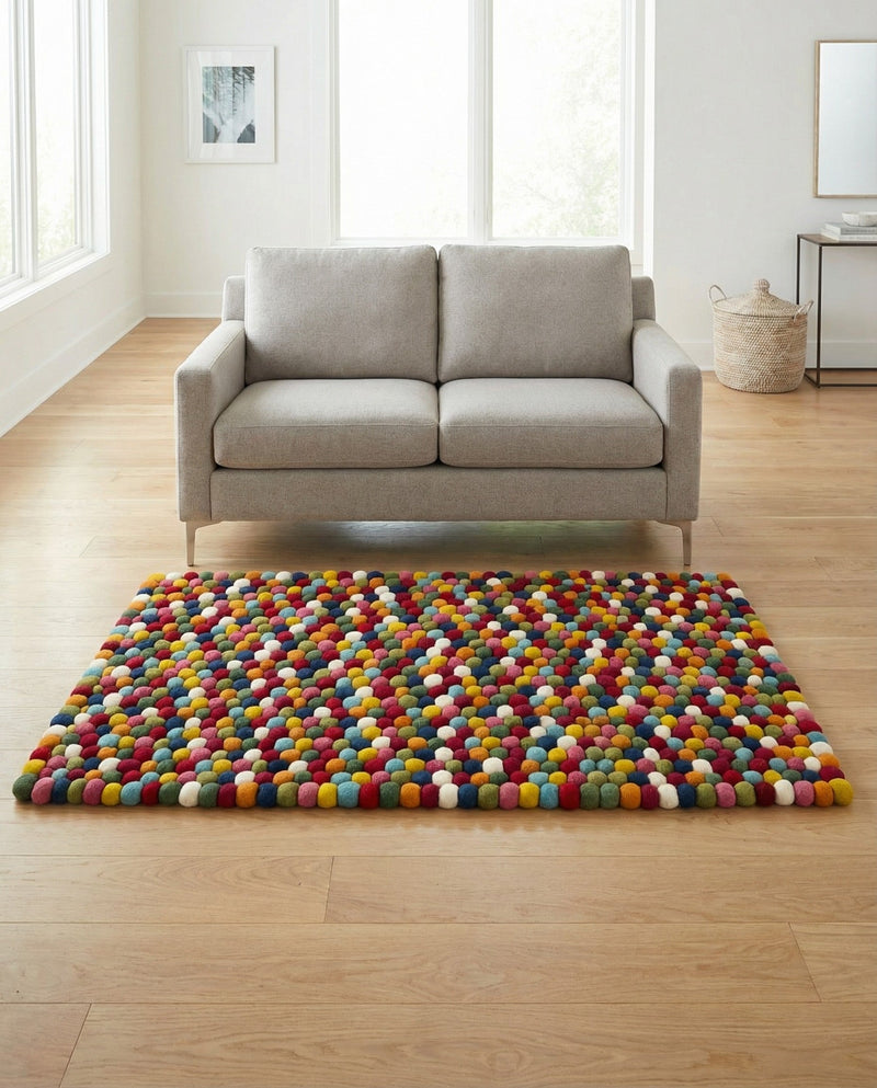 Woolen Sphere Collection Area Rug - Orbsburg (Multi) Rectangle Multi  lifestyle 23