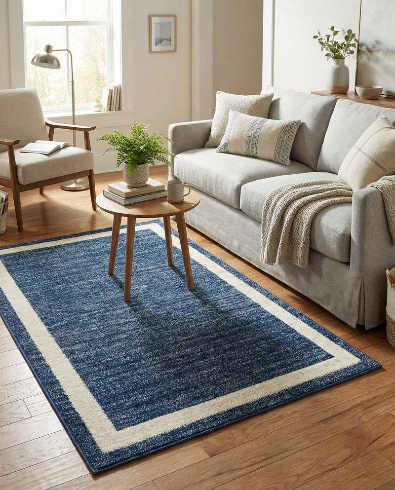 Studio Haven Collection Area Rug -  Alcove (Navy Blue) Rectangle Navy Blue  lifestyle 22