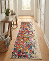 Marrakesh Elegance Collection Area Rug -  Azilal Runner Multi  lifestyle 78