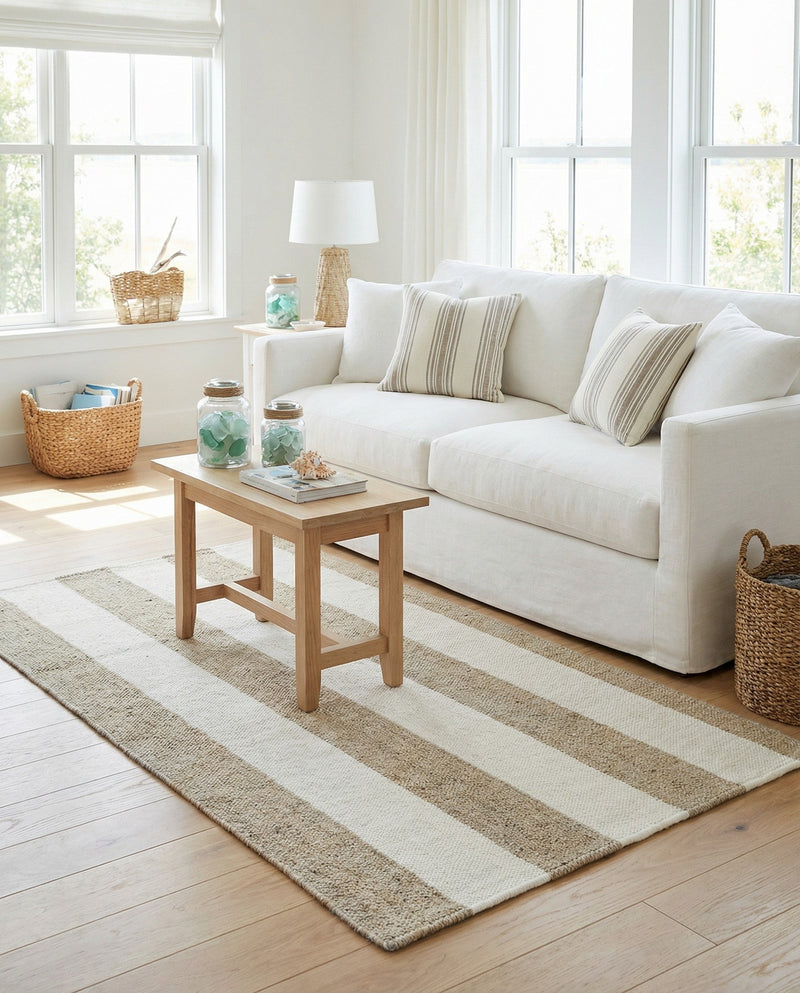 Martha's Vineyard Blueprints Collection Area Rug - Edgartown Rectangle Gray  lifestyle 16