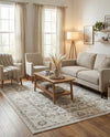 Adriana Terrace Collection Area Rug -  Positano (Ivory) Rectangle Ivory  lifestyle 4