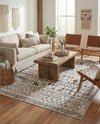Dresden Elegance Collection Area Rug -  Zittau Rectangle Beige  lifestyle 51