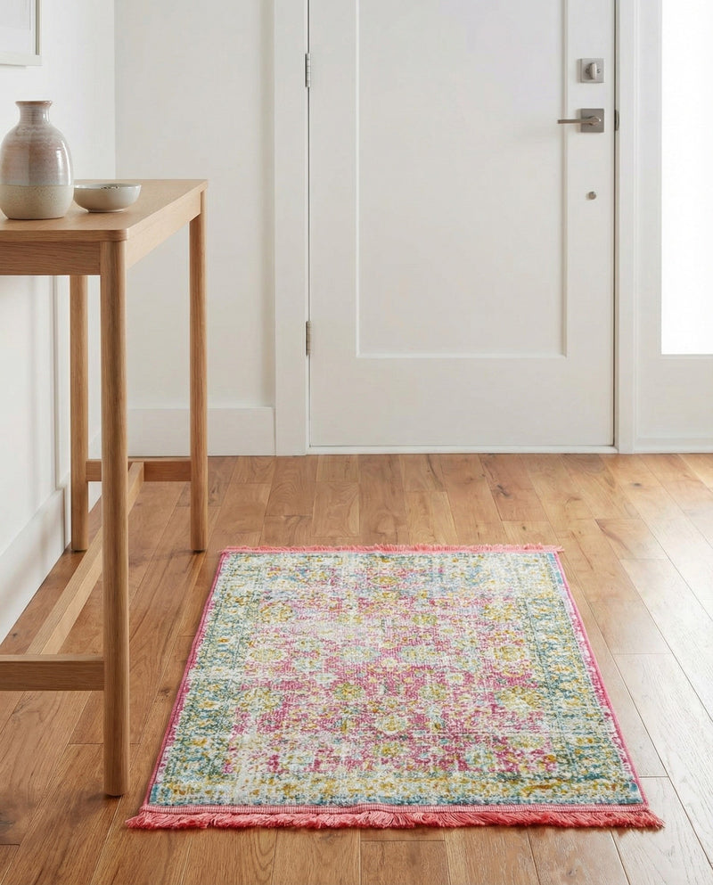 Arcadia Rugs Collection Area Rug -  Shangri-La Rectangle Pink  lifestyle 22