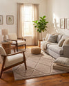 Trellis Haven Collection Area Rug - Havenwood Rectangle Beige  lifestyle 46
