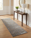 Hollywood Luxe Collection Area Rug - Sunset (Gray Gold) Runner Gray Gold  lifestyle 45