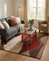 Autumn Meadow Collection Area Rug -  Emberglow Rectangle Multi  lifestyle 26