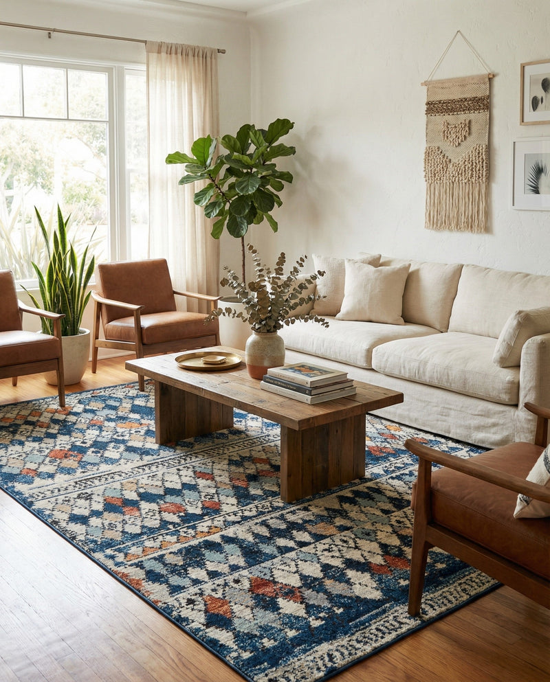 Tangier Treasures Collection Area Rug -  Marrakech Rectangle Multi  lifestyle 16
