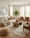 Sanctuary Retreat Collection Area Rug -  Refuge Rectangle Chocolate Brown  lifestyle 33