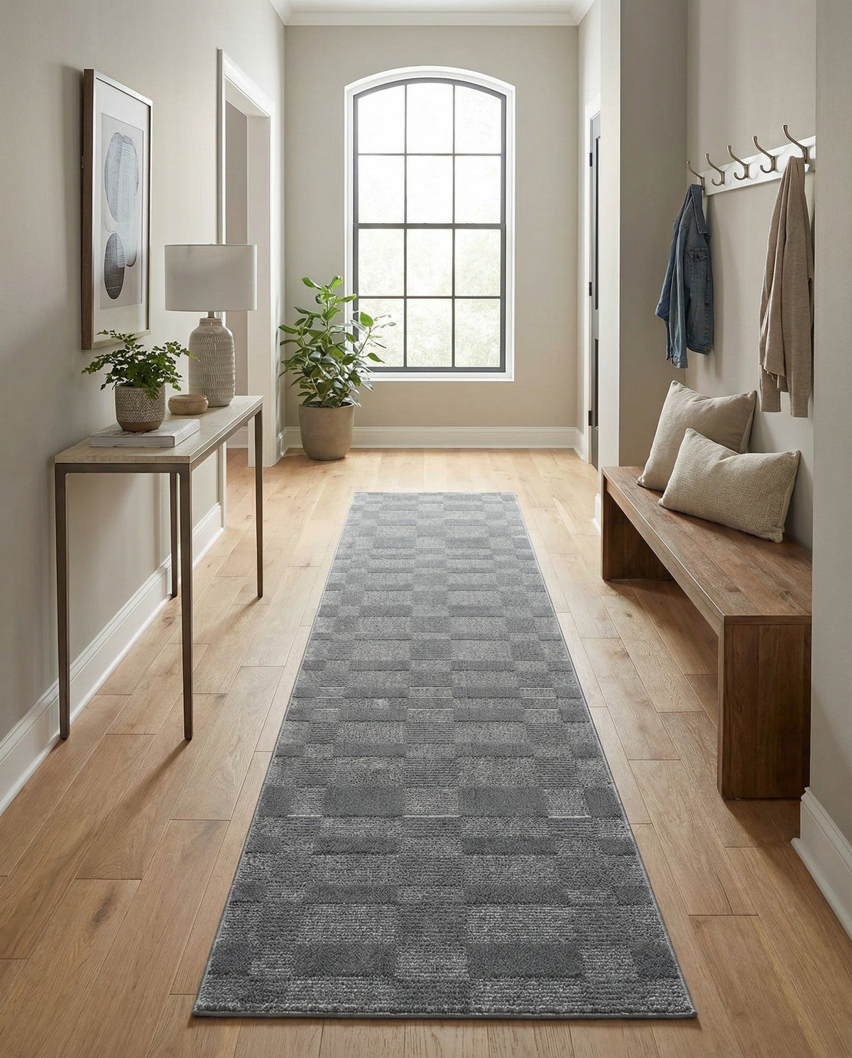 Haven Tapestry Collection Area Rug -  SereneCove Runner Serenity Blue  lifestyle 72