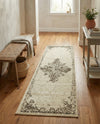 Gobi Sands Collection Area Rug -  Lop Runner Cream  lifestyle 48