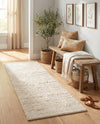 Lana Tasmanian Wool Collection Area Rug - Freycinet Runner Ivory  lifestyle 34