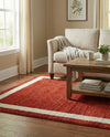 Studio Haven Collection Area Rug -  Alcove (Terracotta) Rectangle Terracotta  lifestyle 17
