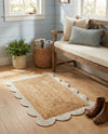 Serenity Braided Jute Collection Area Rug - Seaside Rectangle Natural and Ivory  lifestyle 15