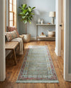 Caribbean Breeze Collection Area Rug -  Juniper Runner Blue  lifestyle 36