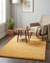 Alpine Plush Collection Area Rug -  Cortina (Sun Yellow) Rectangle Sun Yellow  lifestyle 10