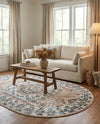 Cambridge Classics Collection Area Rug -  Pembroke (Beige) Oval Beige  lifestyle 63
