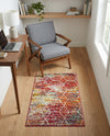 Trellis Mosaic Collection Area Rug - Arborville (Multi) Rectangle Multi  lifestyle 18