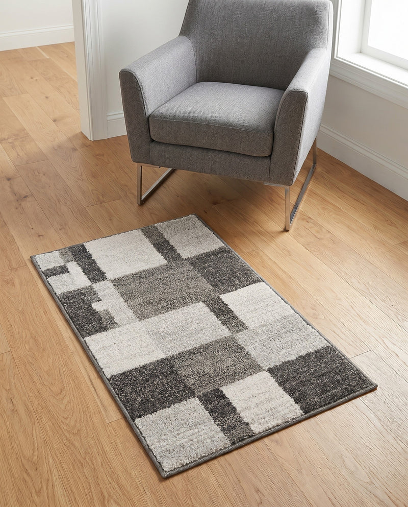 Autumn Meadow Collection Area Rug -  Sycamoreside (Gray) Rectangle Gray  lifestyle 12