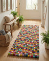 Woolen Sphere Collection Area Rug - Orbsburg (Multi) Runner Multi  lifestyle 83