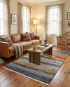 Zagros Oasis Collection Area Rug -  Lordegan Rectangle Blue  lifestyle 7