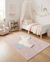 Wonder Tykes Collection Area Rug -  Tangle Rectangle Pink  lifestyle 9