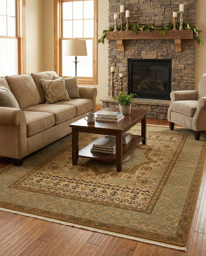 Ottoman Elegance Collection Area Rug -  Cappadocia Rectangle Cream  lifestyle 77