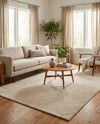 Nordic Loom Geometric Collection Area Rug - Oslo Rectangle Pearl Ivory  lifestyle 47