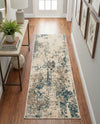 Gobi Sands Collection Area Rug -  Shapotou Runner Beige  lifestyle 39