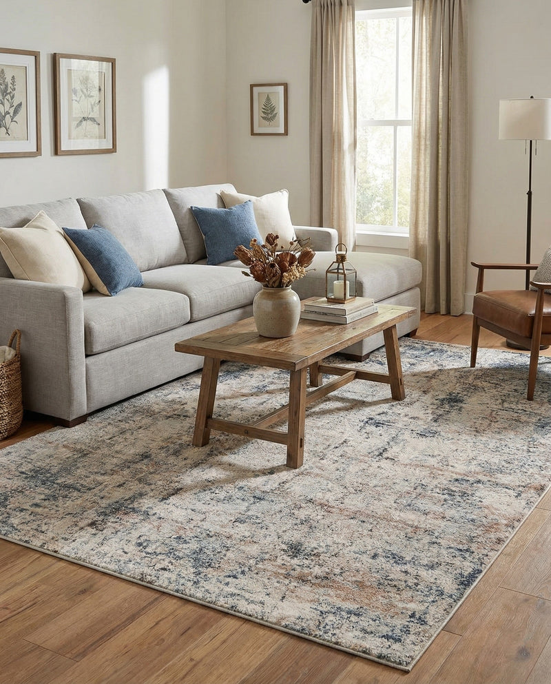 Aegean Elegance Collection Area Rug - Mykonos Rectangle Cream  lifestyle 14