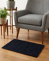 Lana Tasmanian Wool Collection Area Rug - Waitomo Rectangle Navy Blue  lifestyle 11