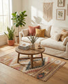 Desert Weave Jute Collection Area Rug - Sahara Rectangle Multi  lifestyle 7