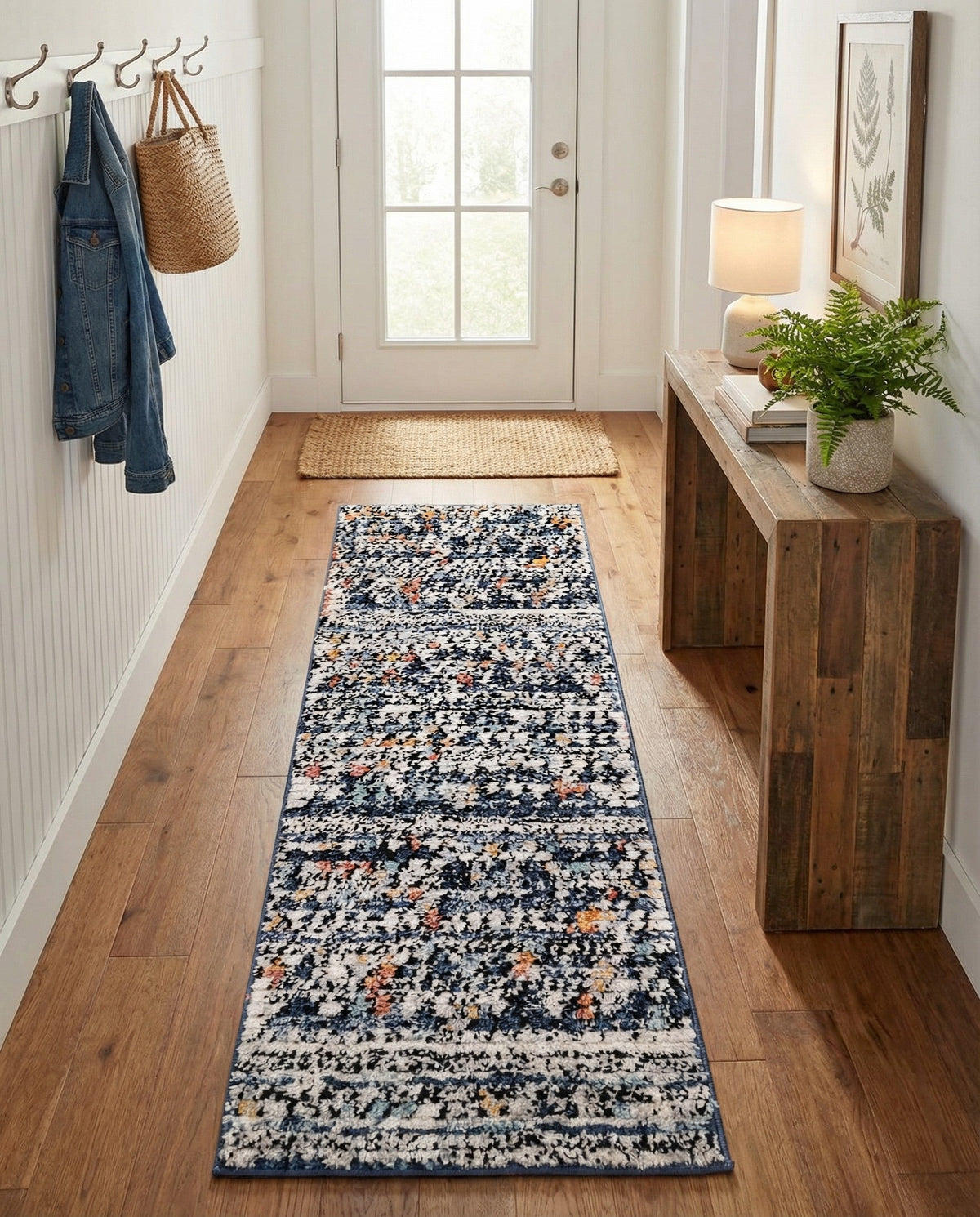 Tangier Treasures Collection Area Rug -  Marrakech Runner Multi  lifestyle 159