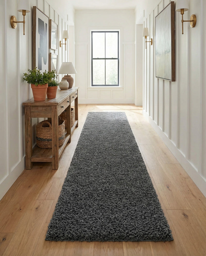 Alpine Plush Collection Area Rug -  Cortina (Peppercorn) Runner Peppercorn  lifestyle 28