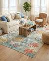 Sorrento Shores Collection Area Rug -  Massa Rectangle Beige  lifestyle 35