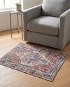 Zahara Oasis Collection Area Rug -  Rabat Rectangle Yellow Pink  lifestyle 23