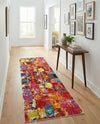 Venetian Elegance Collection Area Rug -  Sant'Erasmo Runner Multi  lifestyle 57
