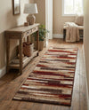 Autumn Meadow Collection Area Rug -  Duskridge Runner Multi  lifestyle 57