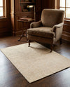 Berkshire Estate Collection Area Rug - Windsor (Oat Beige) Rectangle Oat Beige  lifestyle 4