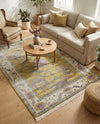 Arcadia Rugs Collection Area Rug - Eden (Green) Rectangle Green  lifestyle 20