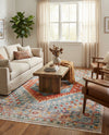 Arcadia Rugs Collection Area Rug -  Xanadu Rectangle Salmon  lifestyle 30