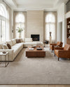 Nordic Loom Geometric Collection Area Rug - Oslo Rectangle Steel gray  lifestyle 35