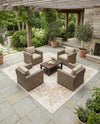 Urban Oasis Rugs Collection Area Rug -  Penthouse (Beige) Square Beige  lifestyle 68