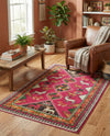 Sedona Vista Collection Area Rug -  Nolina Rectangle Pink  lifestyle 46
