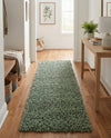 Alpine Plush Collection Area Rug -  Cortina (Sage) Runner Sage  lifestyle 34