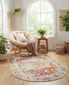 Georgetown Rugs Collection Area Rug - Dupont (Light Multi) Oval Light Multi  lifestyle 71