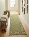 Soho Elegance Collection Area Rug -  Mercer (Green) Runner Green  lifestyle 54
