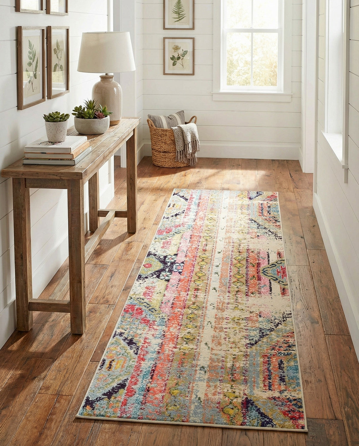 Sedona Vista Collection Area Rug -  Cholla Runner Multi  lifestyle 50