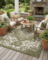 Urban Oasis Rugs Collection Area Rug -  Penthouse (Green) Rectangle Green  lifestyle 15